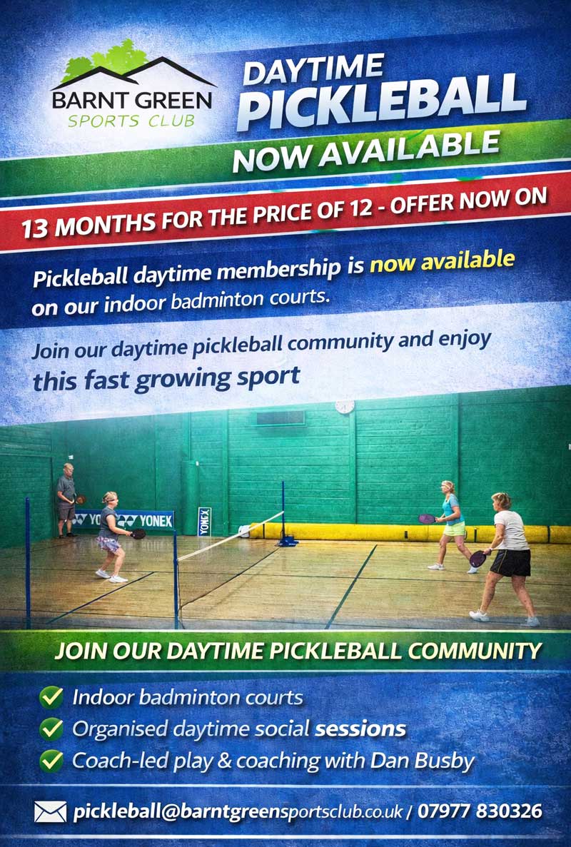 BGSC Pickleball Promotion March 2026